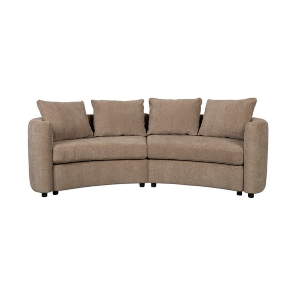 Sofa rudos spalvos 228 cm Fernon – Dutchbone