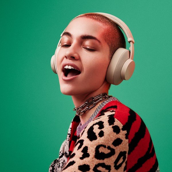 Smėlio spalvos "Bluetooth" ausinės Urbanears Pampas-image-1