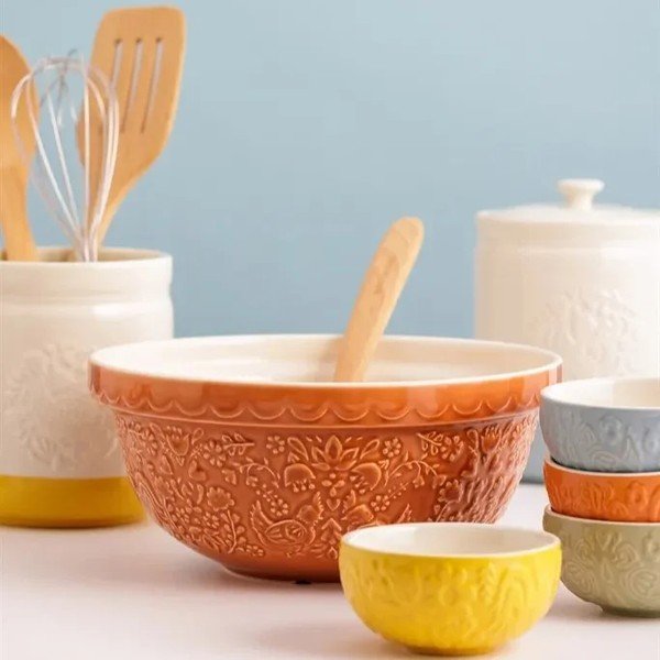 Oranžinės spalvos iš keramikos dubuo ø 24 cm Home to Roost – Mason Cash-image-2