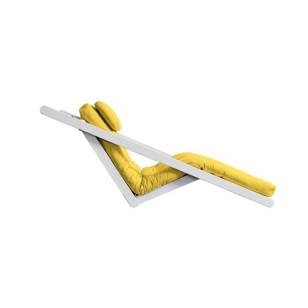 Keičiama poilsio kėdė "Karup Figo White/Amarillo-image-2
