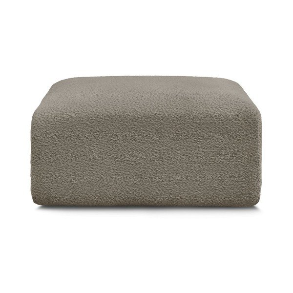 Iš boucle taburetė pilkos spalvos/rudos spalvos Tina – Bobochic Paris