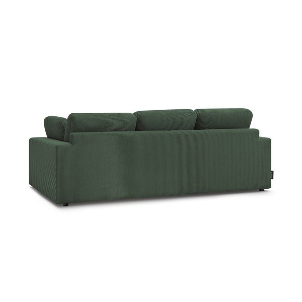 Žalios spalvos sofa iš kordinio velveto 250 cm Belair – Bobochic Paris-image-3