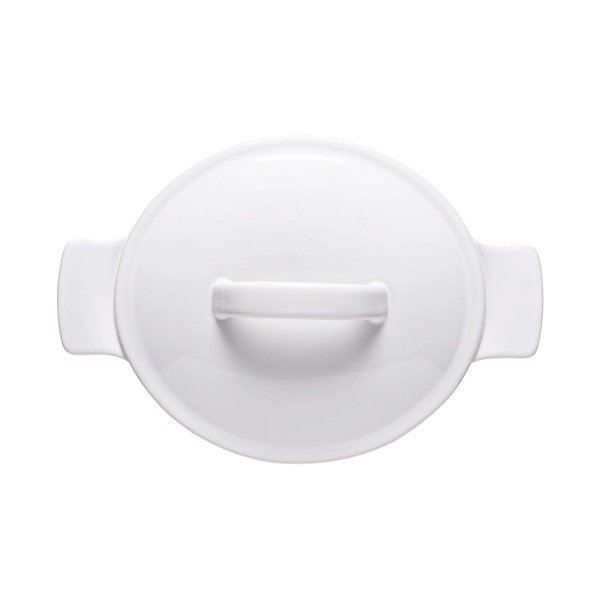 Baltos spalvos/rudos spalvos iš akmens masės dubuo Ensemble – Casafina-image-4