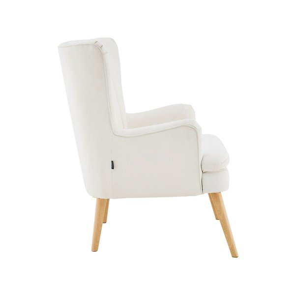 Baltas fotelis Zenia - Støraa-image-2