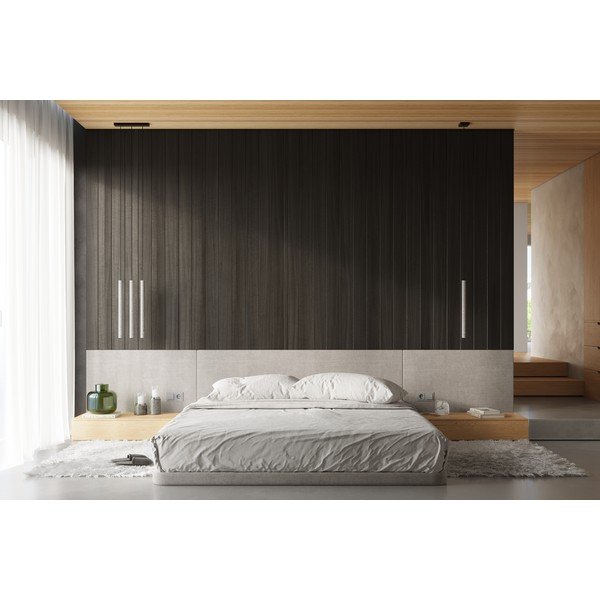 Pilkos spalvos iš betono kabantis šviestuvas ø 19,5 cm Fideus – Sollux-image-2