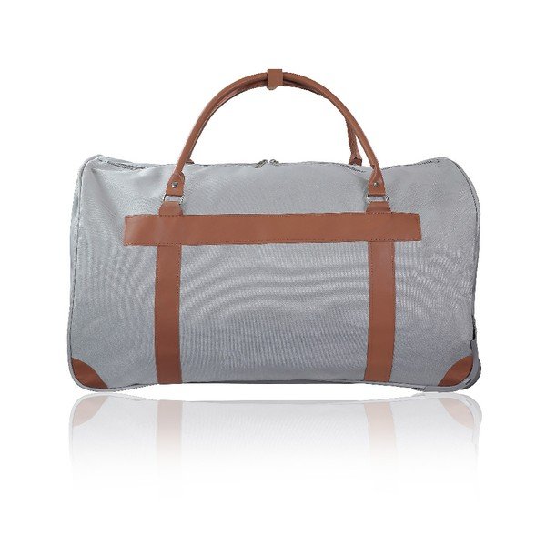 Pilkas kelioninis krepšys ant ratų GENTLEMAN FARMER Oslo, 63 l-image-3
