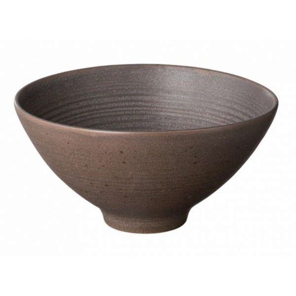 Tamsiai rudas keraminis dubuo ø 17 cm KUMI - Blomus