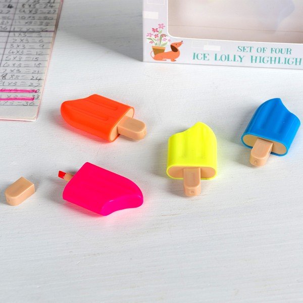 4 "Rex London Ice Lolly" ryškiklių rinkinys-image-1