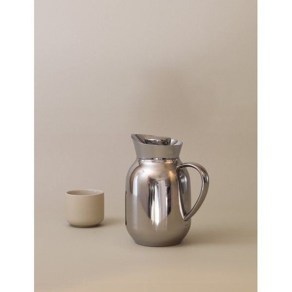 Sidabrinės spalvos iš nerūdijančio plieno termosas 1,2 l Amphora – Stelton-image-1
