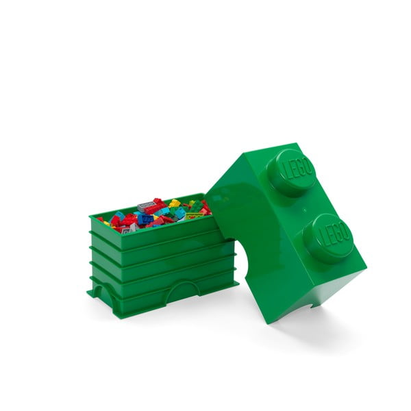 Žalia dviguba daiktadėžė LEGO®-image-3