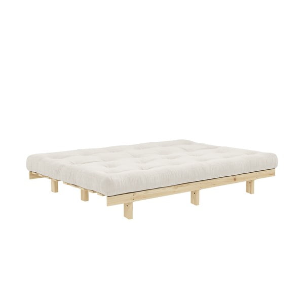 Iš kordinio velveto sofa baltos spalvos 200 cm Lean – Karup Design-image-4