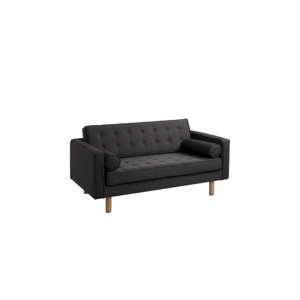 Tamsiai pilka dvivietė sofa Custom Form Topic