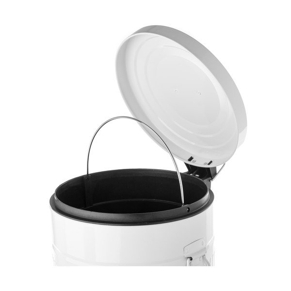 Balta metalinė šiukšlių dėžė Casa Selección, 20 L-image-1