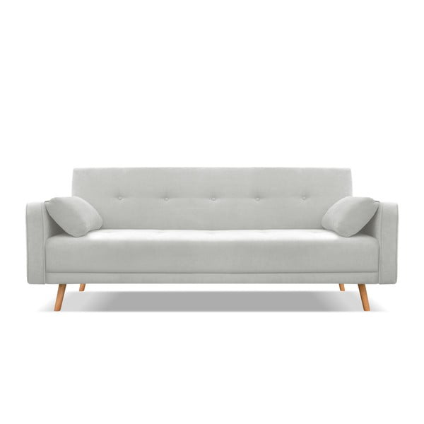 Šviesiai pilka sofa-lova Cosmopolitan Design Stuttgart, 212 cm