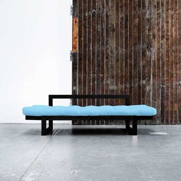 Sofa "Karup Edge Black/Celeste-image-1