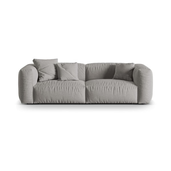 Sofa šviesiai pilkos spalvos 240 cm Martina – Micadoni Home