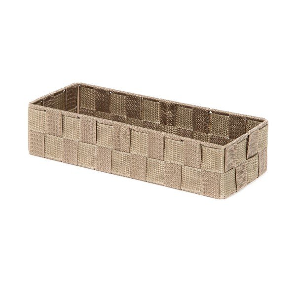 Šviesiai ruda vonios kambario dėžutė daiktams Compactor Tent, 30 x 12 cm-image-2