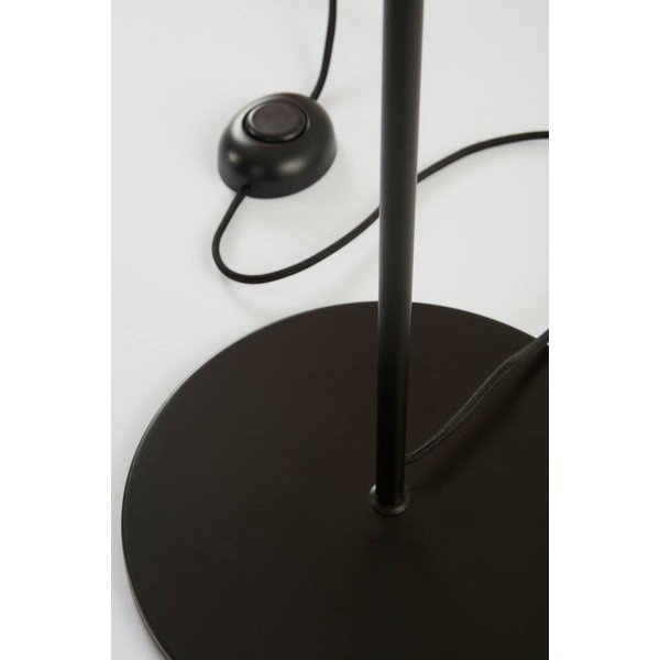 Baltos spalvos/juodos spalvos iš tekstilės pastatomas šviestuvas su pritemdymo funkcija (aukštis 148 cm) Juliet – Jotex-image-4