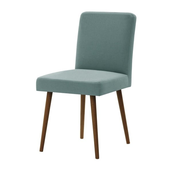Mėtų žalios spalvos kėdė su tamsiai rudomis buko medienos kojomis Ted Lapidus Maison Fragrance