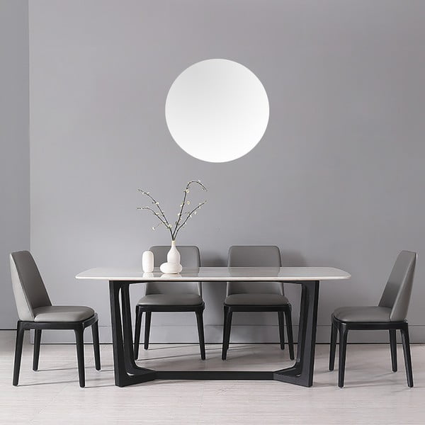 Sieninis veidrodis su apšvietimu ø 60 cm Luna – Mirrors and More-image-3
