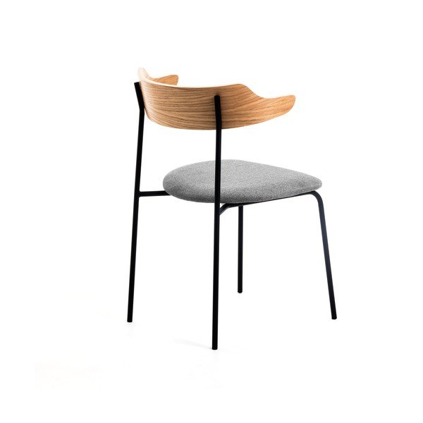 Šviesiai pilka valgomojo kėdė Kave Home Olympia-image-3