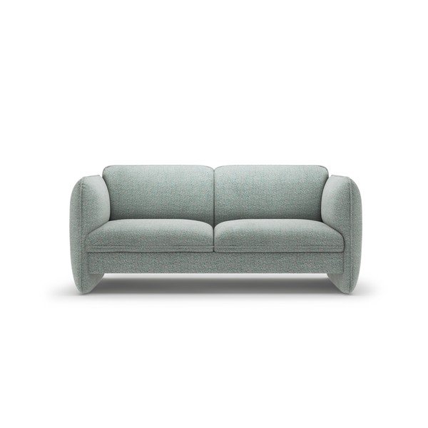 Mėlynos spalvos sofa iš šenilinio audinio 168 cm Georgia – Micadoni 