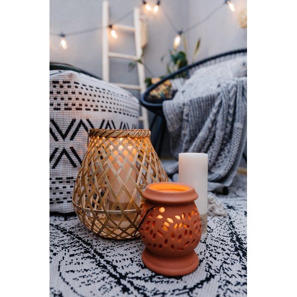 Bambukinis žibintas Compactor Bamboo Lantern, ⌀ 25 cm-image-1