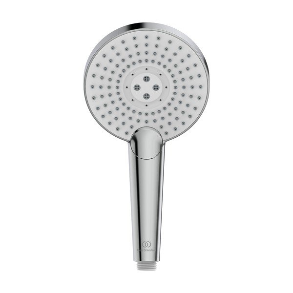 Iš plastiko dušo galvutė blizgios sidabrinės spalvos IdealRain Evo Jet – Ideal Standard-image-2