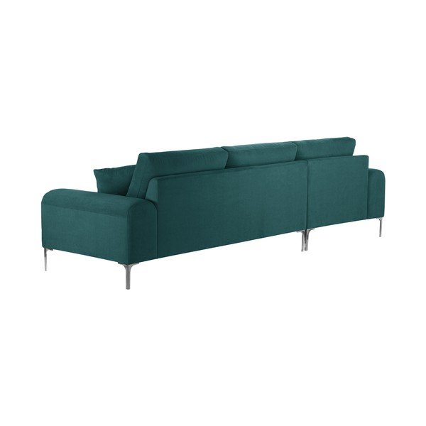 Turkio spalvos kampinė sofa Prêt à Meubler Classics Dilinger, kairysis kampas-image-4