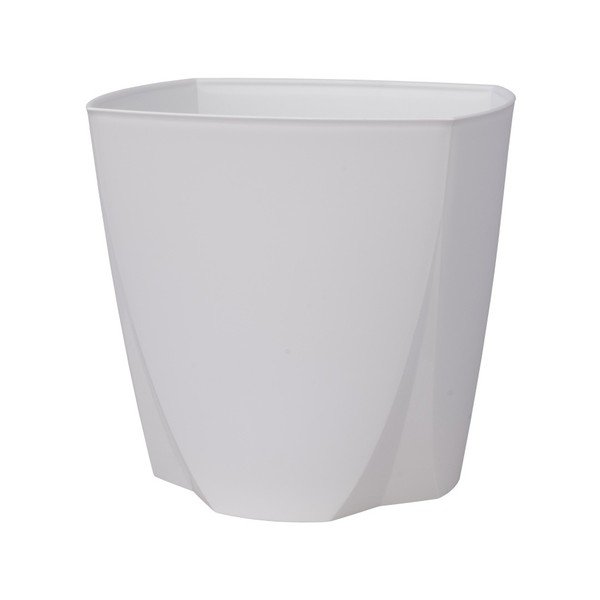 Baltas Plastia Camay vazonas, ø 30 cm