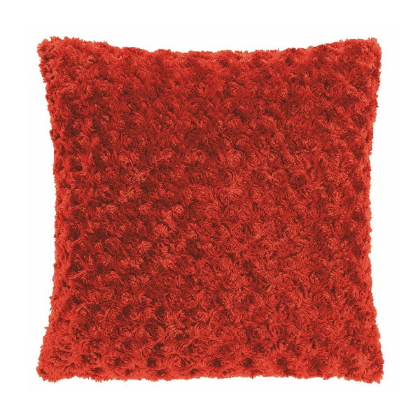 Raudona "Tiseco Home Studio Curl" pagalvėlė, 45 x 45 cm