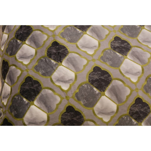 Viengulė patalynė žalios spalvos/pilkos spalvos iš mikropliušo 140x200 cm – My House-image-2