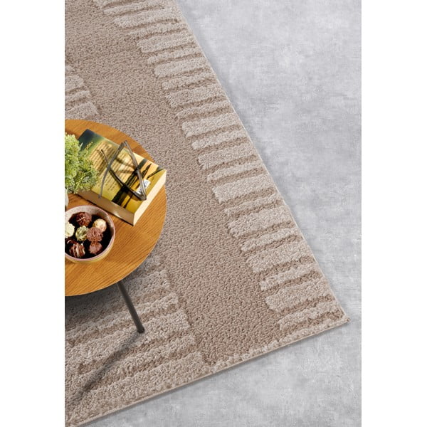 Kilimas smėlio spalvos 80x120 cm Bartoux Beige – Elle Decoration-image-2