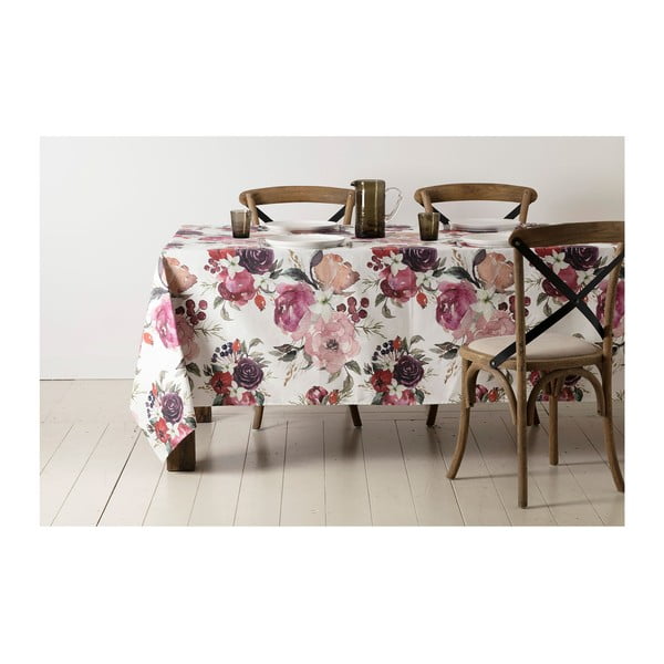 Medvilninė staltiesė 160x160 cm Florisia - Côté Table-image-2