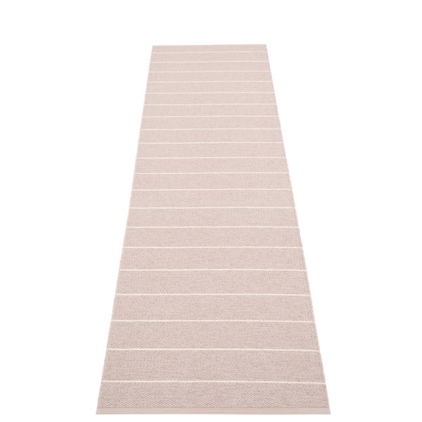 Šviesiai rožinės spalvos lauko kilimas 70x270 cm Carl Pale Rose – Pappelina
