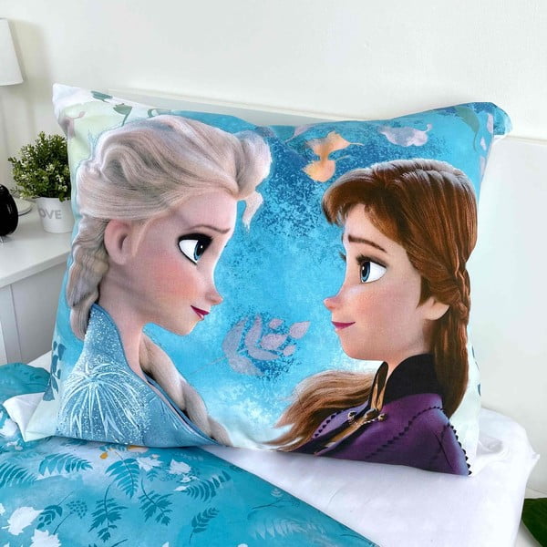 Iš medvilnės viengulė vaikiška patalynė 140x200 cm Frozen – Jerry Fabrics-image-2