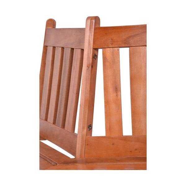 Natūralios spalvos medžio masyvo sodo suoliukas Ontario – Garden Pleasure-image-3