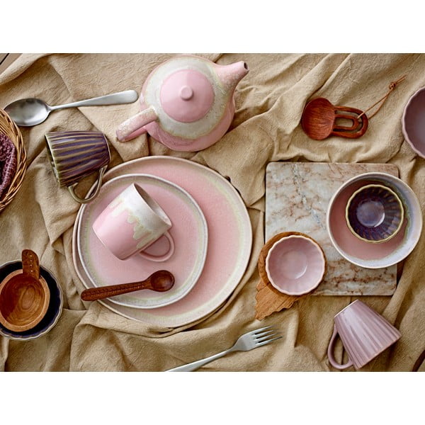 Tamsiai violetinės spalvos iš molio puodelis 220 ml Latina – Bloomingville-image-2