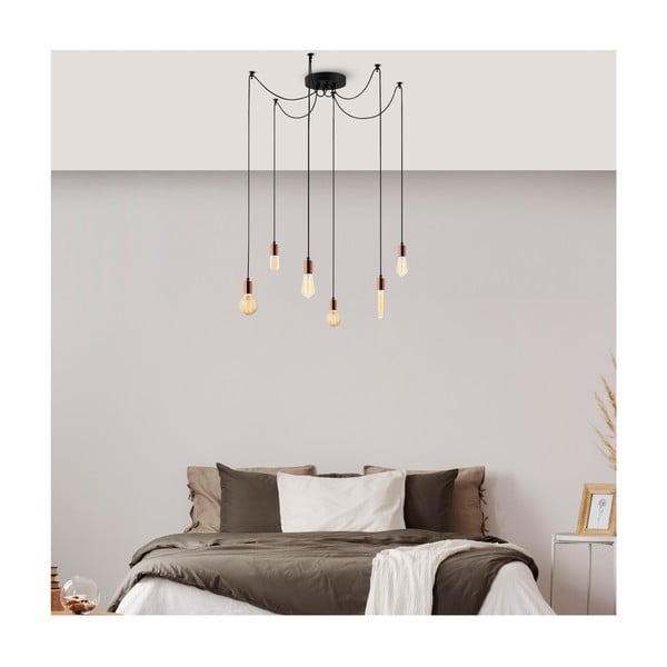 Kabantis šviestuvas vario spalvos Kabluni – Opviq lights-image-1