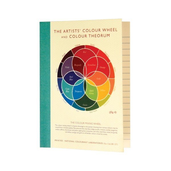 A6 "Rex London Colour Wheel" užrašų knygutė-image-1