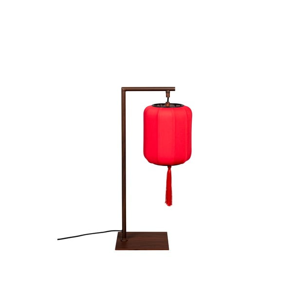 Raudonai rudos spalvos stalinė lempa Suoni - Dutchbone