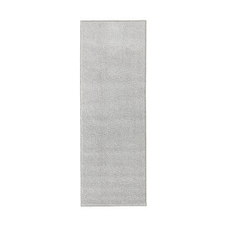 Šviesiai pilkas kilimas Hanse Home Pure, 80 x 400 cm