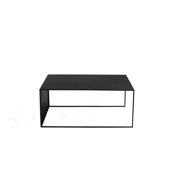 Juodas kavos staliukas Custom Form 2Wall, 100 x 60 cm