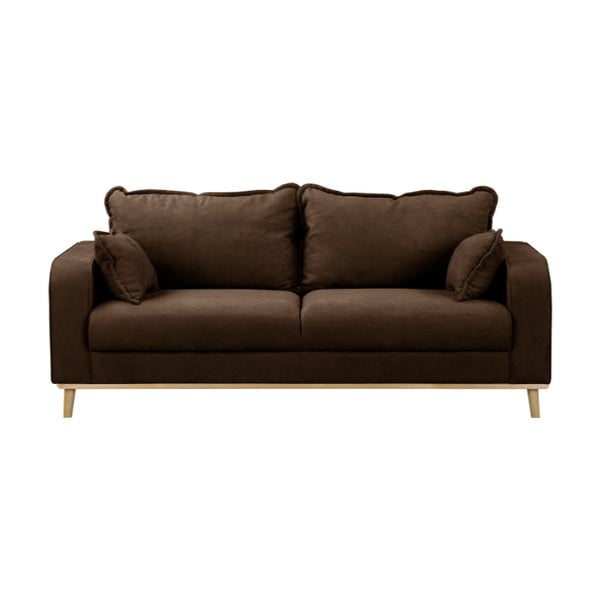 Tamsiai ruda sofa 193 cm Beata - Ropez