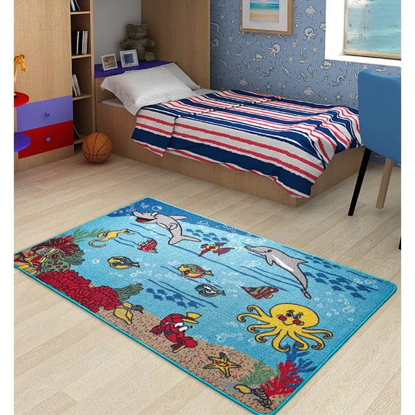 Vaikiškas kilimas "Underwater", 100x150 cm