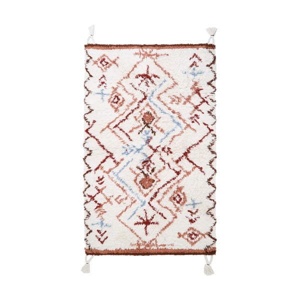 Vaikiškas kilimas raudonos spalvos/kreminės spalvos 100x160 cm Karmen – Nattiot