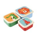 3 užkandžių dėžučių rinkinys Rex London Creatures 