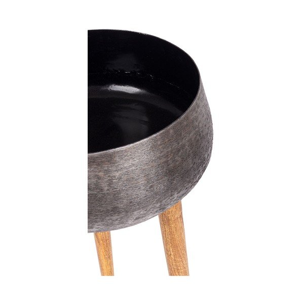 Iš metalo rankų darbo gėlių vazonų dangteliai 3 vnt. ø 37,5 cm Varanasi – Bizzotto-image-1