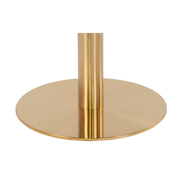 Apvalios formos valgomojo stalas su marmuro dekoro stalviršiu ø 110 cm Bolzano – House Nordic-image-3