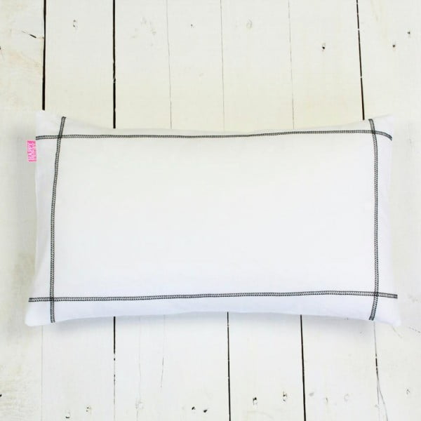 Medvilninis užvalkalas "Happy Friday Basic Black", 50 x 30 cm-image-2